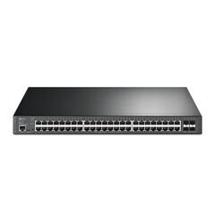 TP-LINK JETSTREAM 48-PORT GIGABIT AND 4-PORT 10GE SFP+ L2+ MANAGED SWITCH WITH 48-PORT POE+ (TL-SG3452XP) (TPTL-SG3452XP)