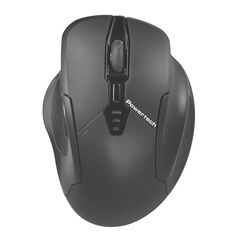 POWERTECH ΑΣΎΡΜΑΤΟ ΠΟΝΤΊΚΙ PT-1288, USB ΔΈΚΤΗΣ, ΈΩΣ 1600DPI, 400MAH, ΜΑΎΡΟ