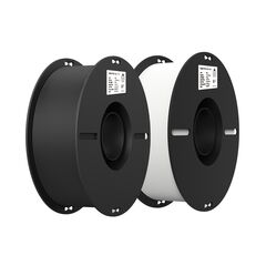 CREALITY EN-PLA VALUE PACK, WHITE - BLACK 1+1KG ENDER 3D PRINTER FILAMENT 3301010337