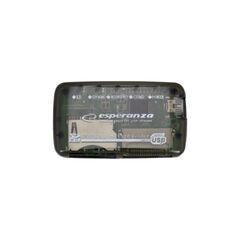 ESPERANZA CARD READER USB 2.0 ΓΙΑ SD/MICROSD/MEMORYSTICK/XD (EA117) (ESPEA117)