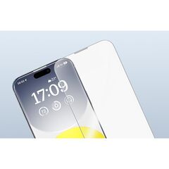 BASEUS ΠΡΟΣΤΑΤΕΥΤΙΚΌ ΟΘΌΝΗΣ TEMPERED GLASS DIAMOND 0.3MM ΓΙΑ IPHONE 15 PROMAX ΔΙΑΦΑΝΈΣ (P60057404203-03) (BASP60057404203-03)