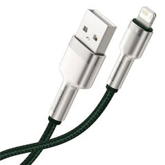 BASEUS ΚΑΛΏΔΙΟ USB ΣΕ LIGHTNING CAFULE 1M ΠΡΆΣΙΝΟ (CALJK-A06) (BASCALJK-A06)