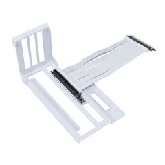 LIAN-LI A3-1W - VERTICAL GPU KIT FOR A3-MATX WHITE PCI-E 4.0 RISER CABLE INCLUDED