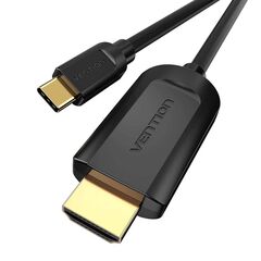 VENTION TYPE-C TO HDMI CABLE 2M BLACK (CGUBH) (VENCGUBH)