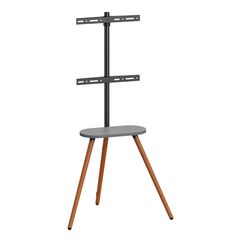 BRATECK ΒΆΣΗ ΔΑΠΈΔΟΥ FS28-44F-04 ΓΙΑ ΤΗΛΕΌΡΑΣΗ 43-65" ΈΩΣ 35KG, ΜΕ ΡΆΦΙ