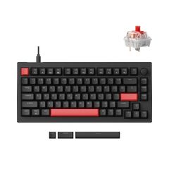 LEMOKEY X4 QMK (X4-A1) WIRED MECHANICAL KEYBOARD 75% RED SWITCH US LAYOUT