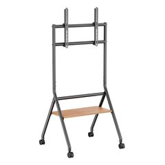 BRATECK ΒΆΣΗ ΔΑΠΈΔΟΥ TTF13E-46FW ΓΙΑ ΤΗΛΕΌΡΑΣΗ 37-86" ΈΩΣ 80KG, ΜΕ ΡΆΦΙ & ΡΟΔΆΚΙΑ