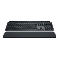 LOGITECH MX KEYS S PLUS ΑΣΎΡΜΑΤΟ BLUETOOTH ΠΛΗΚΤΡΟΛΌΓΙΟ US GRAPHITE WITH PALM REST (920-011589) (LOGMXKEYSSPLUS)