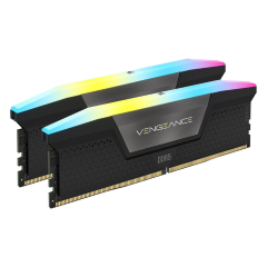 CORSAIR RAM DIMM XMS5 KIT 2X16GB CMH32GX5M2E6000C36, DDR5, 6000MHZ, LATENCY 36-44-44-96, 1.40V, VENGEANCE RGB, XMP 3.0, BLACK, LTW.