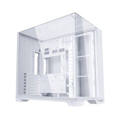LIAN LI O11 VISION COMPACT WHITE - WHITE EATX(UNDER 280MM)/ATX 2 TOP PANELS 360AIO  TOWER PC CASE