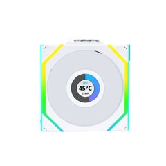 LIAN LI UNIFAN SL WIRELESS LCD 120-1PCS WHITE - CASE FAN