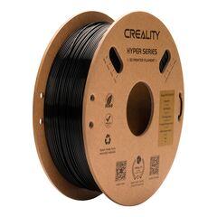 CREALITY HYPER-PETG BLACK 3D PRINTER FILAMENT, FAST PRINT, CHEMICAL SUNLIGHT RESIST. 1KG 1.75
