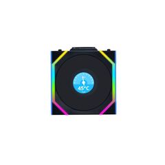LIAN LI UNIFAN SL WIRELESS LCD 120-1PCS REVERSE BLACK - CASE FAN
