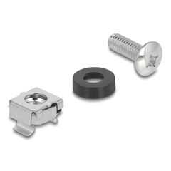 DELOCK ΣΕΤ ΒΊΔΕΣ ΜΕ ΠΑΞΙΜΆΔΙΑ 42432 ΓΙΑ RACK, M6/16MM, 100ΤΜΧ