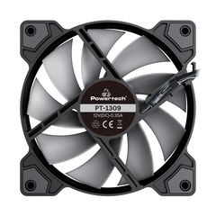 POWERTECH ΑΝΕΜΙΣΤΉΡΑΣ ΓΙΑ PC SP-PT-1309-1 ΜΕ ARGB HUB, ARGB LED, 120MM, 1200RPM