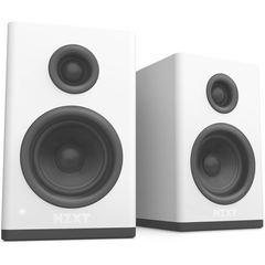 NZXT RELAY PC GAMING DESKTOP SPEAKERS WHITE