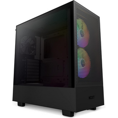 H SERIES H5 (2024) FLOW RGB EDITION ATX MID TOWER CHASSIS BLACK COLOR