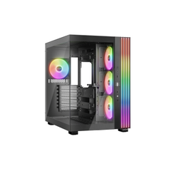 BEQUIET PC CHASSIS LIGHT BASE 600 LX BGW67, MIDI TOWER ATX, ARGB LIGHTING, W/O PSU, 3X12CM SIDE LIGHT WINGS LX, 3X12CM REAR LIGHT WINGS LX, 3YW.