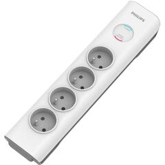 PHILIPS ΠΟΛΎΠΡΙΖΟ ΑΣΦΑΛΕΊΑΣ ΜΕ ΚΑΛΏΔΙΟ 2M ΛΕΥΚΌ (SPN7040WA/60) (PHISPN7040WA-60)