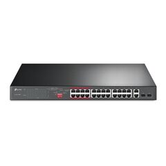 TP-LINK 26-PORT 10/100MBPS + 2-PORT GIGABIT UNMANAGED POE SWITCH (TL-SL1226P) (TPTL-SL1226P)