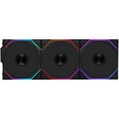 LIAN LI UNI FAN TL WIRELESS REVERSE 120 BLACK (3PCS & CONTROLLER) CASE FAN