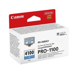 CANON ΜΕΛΆΝΙ INKJET PFI4100C CYAN (6778C001) (CANPFI-4100C)