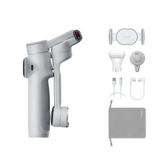 INSTA360 FLOW 2 PRO CREATOR BUNDLE (GRAY) A.I. POWERED GIMBAL STABILIZER FOR SMARTPHONE