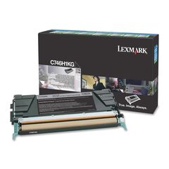 TONER LEXMARK C746H1KG BLACK (C746H1KG) (LEXC746H1KG)