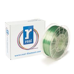 REAL PLA 3D PRINTER FILAMENT - SATIN SPRING - SPOOL OF 0.75KG – 2.85MM (REALPLASATINSPRING750MM285)