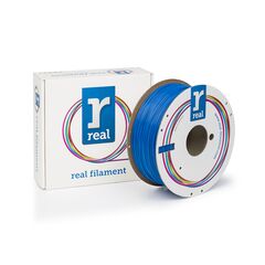 REAL PETG 3D PRINTER FILAMENT - BLUE - SPOOL OF 3KG - 1.75MM (REALPETGBLUE3KG)