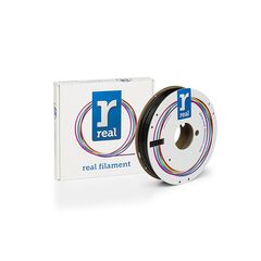 REAL PLA 3D PRINTER FILAMENT - BLACK - SPOOL OF 0.75KG - 2.85MM (REALPLABLACK750MM3)