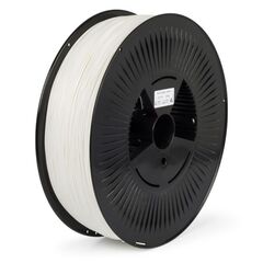 REAL PLA TOUGH 3D PRINTER FILAMENT -WHITE- SPOOL OF 5KG – 1.75MM (REALPLATWHITE5000MM175)