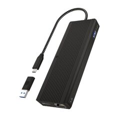 RAIDSONIC ICY BOX USB-C DOCKING STATION ΜΕ HDMI/DISPLAYPORT 4K PD ETHERNET ΚΑΙ ΣΎΝΔΕΣΗ 2 ΟΘΟΝΏΝ ΜΑΎΡΟ (IB-DK4080AC) (RSCIB-DK4080AC)