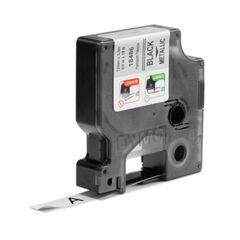 ΤΑΙΝΊΑ ΕΤΙΚΕΤΟΓΡΆΦΟΥ DYMO IND RHINO TAPE PERMANENT POLYESTER BLACK ON METALLIC 12MM (S0718180) (DYM18486)