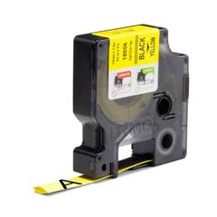 ΤΑΙΝΊΑ ΕΤΙΚΕΤΟΓΡΆΦΟΥ DYMO IND RHINO TAPE BLACK ON YELLOW 12MM (S0718310) (DYM18056)