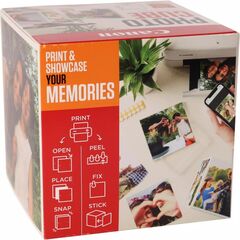 CANON PAPER PP-201 5X5 PHOTO CUBE CP WH/OR (2311B077) (CAN-PP-201PCUBWHOR)
