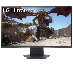 LG MONITOR 27GS60QC-B.AEUQ, CURVED VA QHD, 27", 16:9, 300CD/M2, 3.000:1, 1MS, 180HZ, 2560X1440, 2XHDMI/ 1XDP/ HP OUT, BLACK, 2YW.