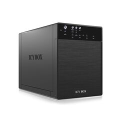 RAIDSONIC ICY BOX EXTERNAL 4X JBOD ENCLOSURE WITH ESATA AND USB 3.0 FOR 3.5" SATA HARD DRIVES (IB-3640SU3) (RSCIB-3640SU3)