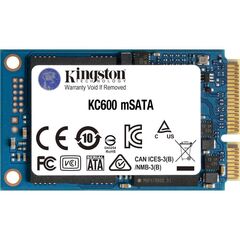 KINGSTON KC600 SSD 1TB  MSATA III (SKC600MS/1024G) (KINSKC600MS-1024G)