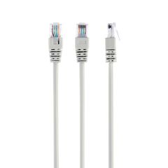GEMBIRD U/UTP CAT.5E ΚΑΛΏΔΙΟ ΔΙΚΤΎΟΥ ETHERNET 15M ΓΚΡΙ (PP12-15M) (GEMPP12-15M)