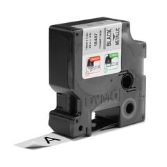 ΤΑΙΝΊΑ ΕΤΙΚΕΤΟΓΡΆΦΟΥ DYMO IND RHINO TAPE PERMANENT POLYESTER BLACK ON METALLIC 19MM (S0718200) (DYM18487)