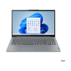 LENOVO LAPTOP IDEAPAD SLIM 3 15AMN8 15.6 FHD IPS/R5-7520U/16GB/512GB/MD RADEON 610M GRAPHICS/WIN 11 HOME S/2Y CAR/ARCTIC GREY