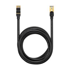 BASEUS ETHERNET RJ45 10GBPS 8M NETWORK CABLE BLACK (WKJS010601) (BASWKJS010601)