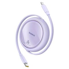 BASEUS RETRACTABLE USB-C TO LIGHTNING CABLE 20W ΜΏΒ 1M (P10364501511-00) (BASP10364501511-00)
