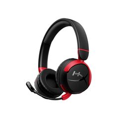 HYPERX CLOUD MINI ON EAR WIRELESS GAMING HEADSET BLACK/RED - 7G8F1AA