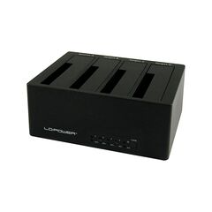 LC-POWER DOCKING STATION ΣΚΛΗΡΏΝ ΔΊΣΚΩΝ SATA 2.5"/3.5 ''USB 3.0(LC-DOCK-U3-4B) (LCDOCK-U3-4B)