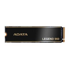 ADATA SSD LEGEND 960 2TB PCIE 4X4 7.4/6.8 GB/S M2 (ALEG-960-2TCS) (ADAALEG-960-2TCS)