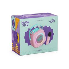 KIDDOBOO KIDSVOICE BT SPEAKER & MIC PINK  (KB23028PNK)