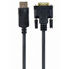 GEMBIRD DISPLAYPORT(M)->DVI-D(24+1) CABLE 1M (CC-DPM-DVIM-1M) (GEMCC-DPM-DVIM-1M)