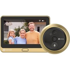 EZVIZ WI-FI CAMERA PEPPHOLE DP2C GOLD